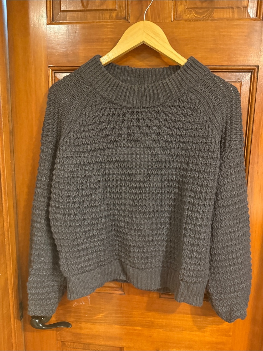 Universal Thread Chunky Crewneck Sweater - Charcoal
